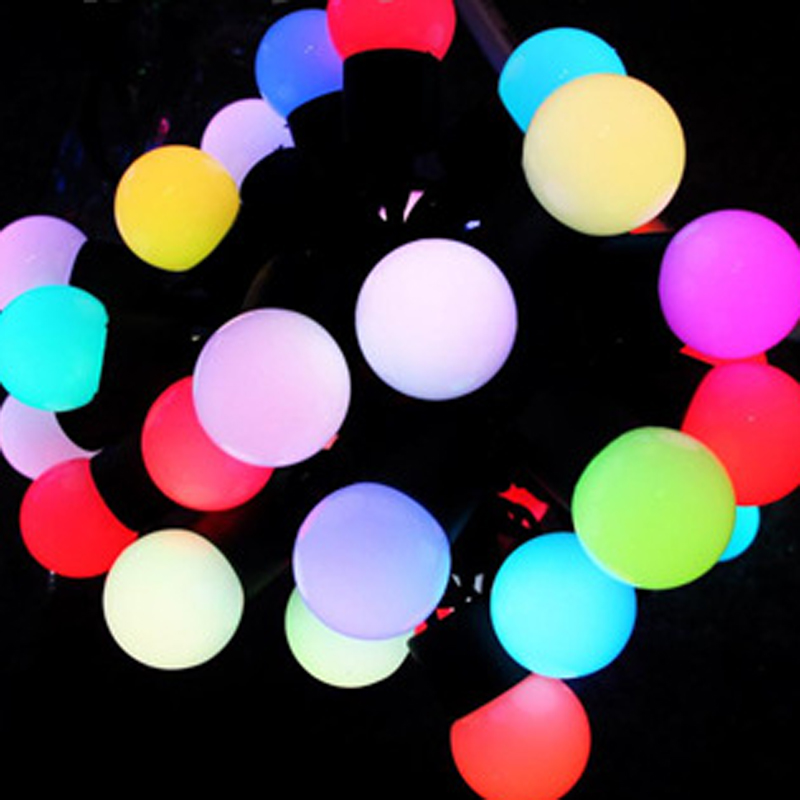 10M 100 LED Ball String Christmas Light Party Wedding Decoration Holiday Lights
